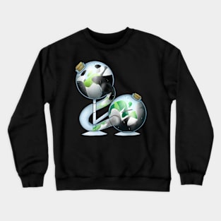 Agender And Aromantic Pride Potion Crewneck Sweatshirt